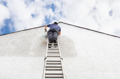 Peinture extérieure à Heyrieux — façades et ravalement